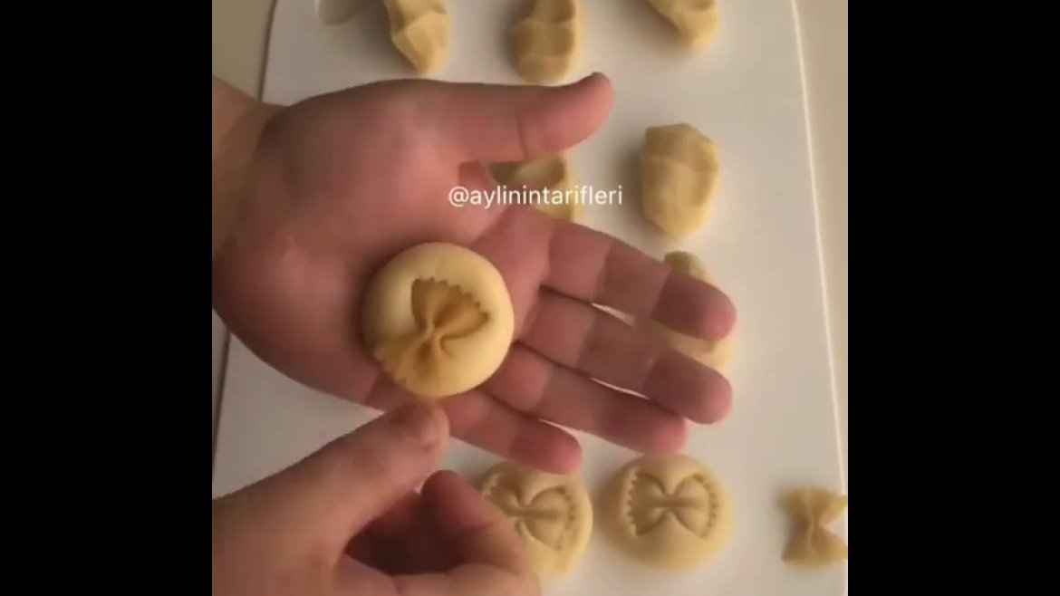 Kelebek Kurabiye Tarifi